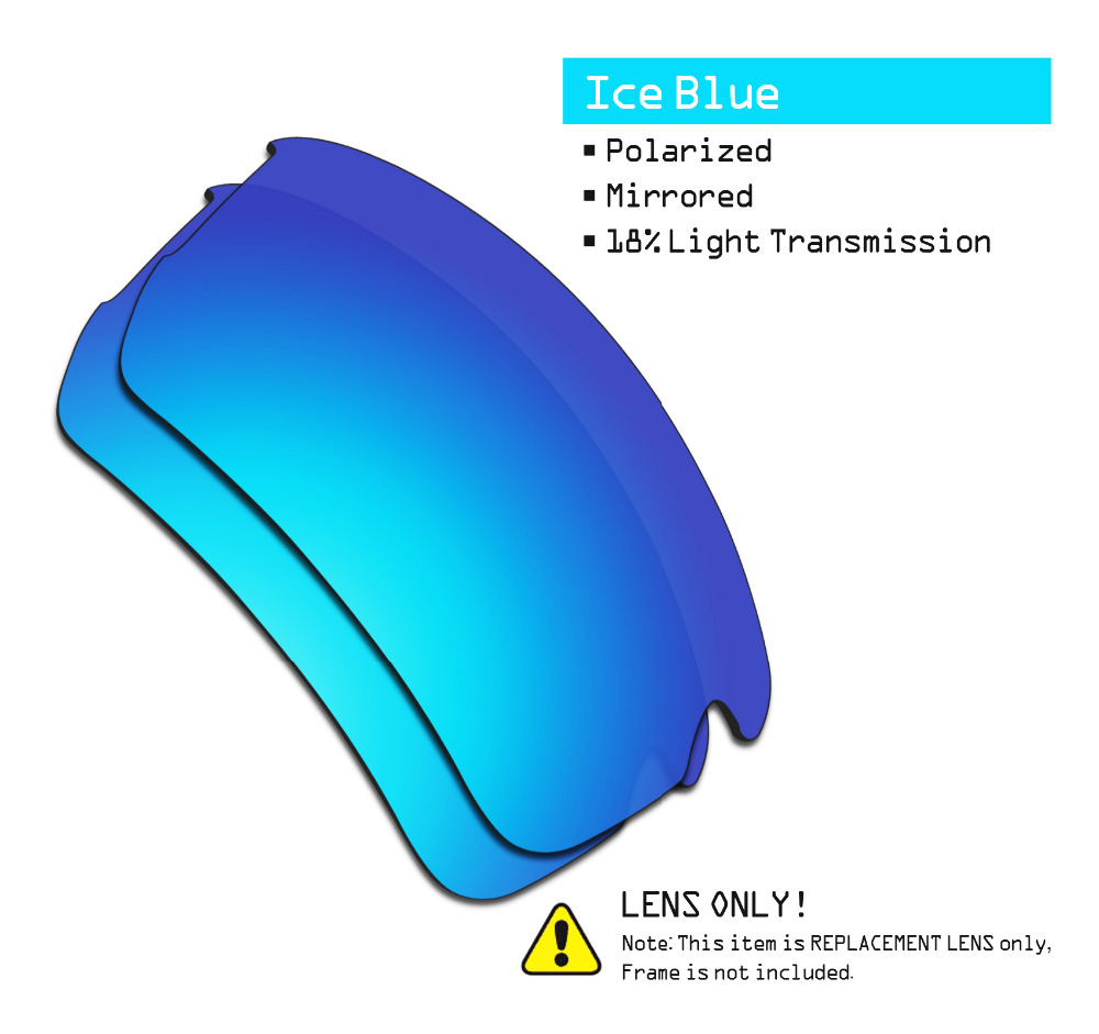 SmartVLT 4 Pairs Gepolariseerde Zonnebril Vervanging Lenzen voor Oakley Flak 2.0 AF OO9271-4 Kleuren
