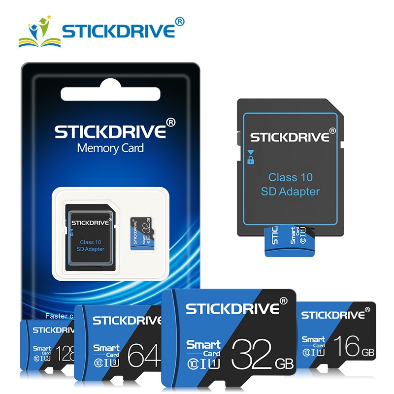Microsd minneskort 4gb 8gb 16gb 32gb 64gb 128gb micro sd-kort klass 10 mini tf / sd-kort micro sd-flash-kort för telefon