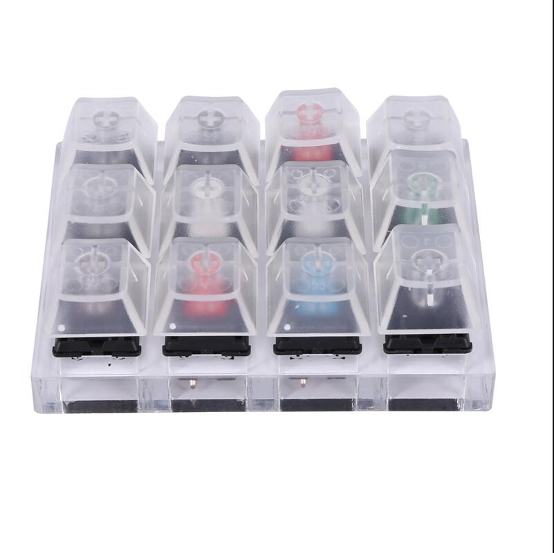 Acrylic Keyboard Tester Plastic Keycap Sampler for... – Vicedeal