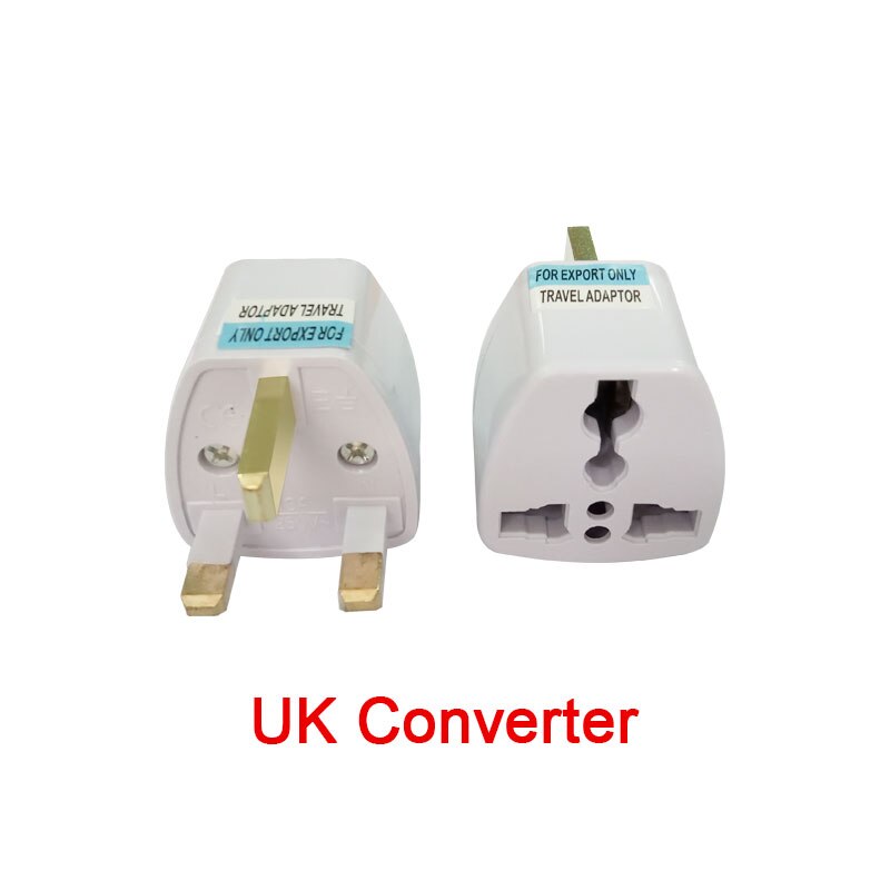1 PC Universele US UK AU Om EU Plug USA Om Euro Europa Travel Wall AC Power Charger Outlet Adapter converter 2 Ronde Pin Socket