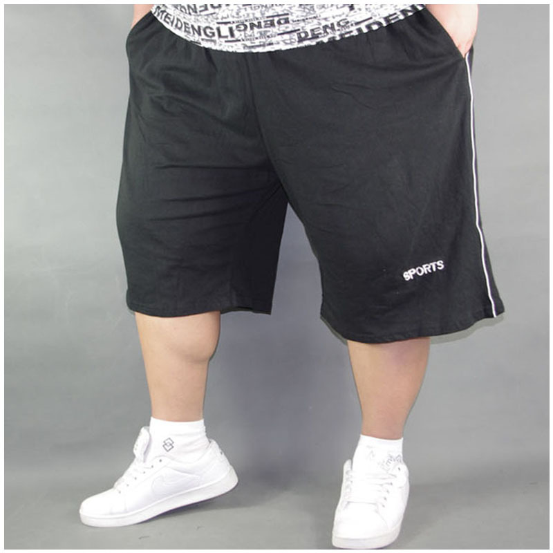 extra Große Plus Größe 7xl 8xl 9xl männer kurze Hose Feste ausgebeult Jogginghose Fitness reine Baumwolle Sommer Strand kurze Hose Für männer 110-150 kg