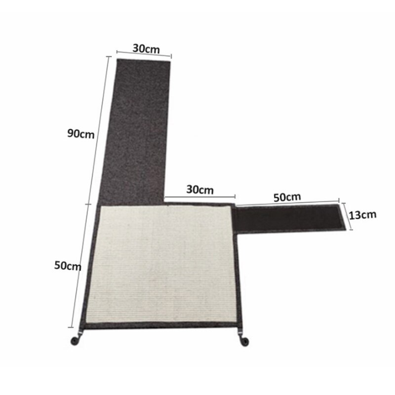 Rascador para gatos con almohadilla Sisal, Protector de muebles para sofá, garra de gato, entrenamiento, rascador de gatos, almohadilla de pata con uña Invisible