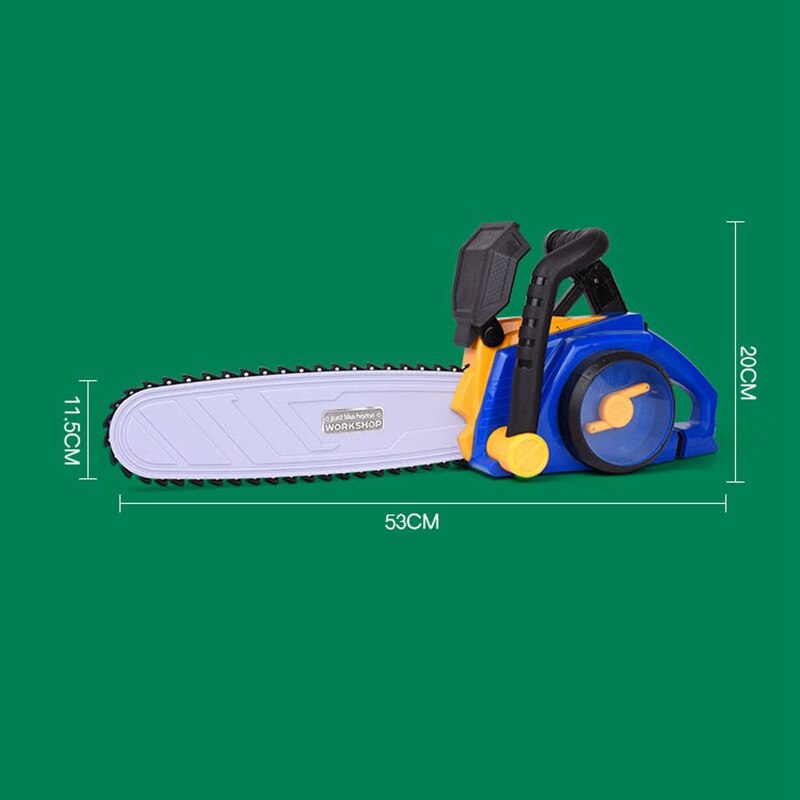 Elektrische Model Chainsaw Tool Speelgoed Simulatie Kinderen Kettingzaag Machine Tool Kid Speelgoed