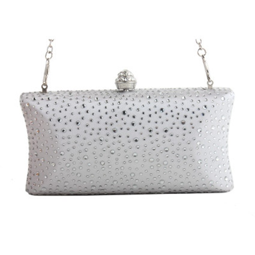 diner clutch bag hoogwaardige diamant handtassen Europese en Amerikaanse stijl een schouder banket tas bruid knoop bruiloft packag