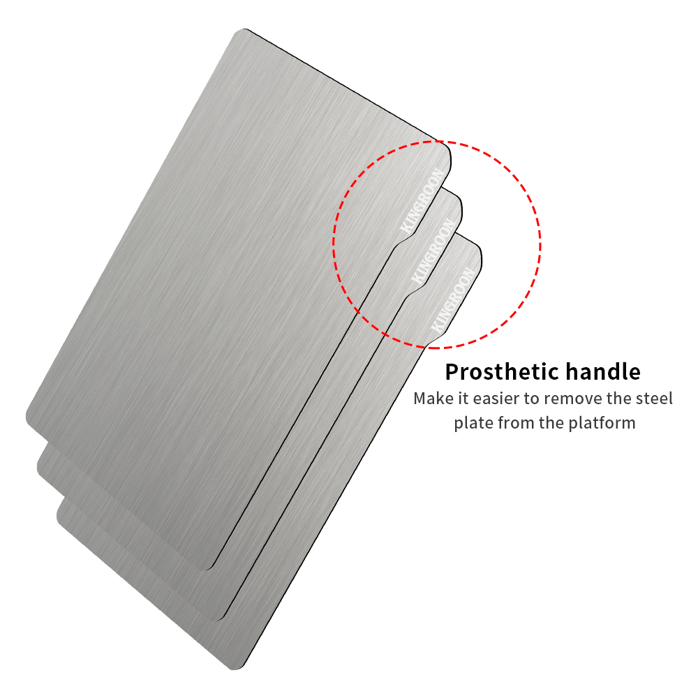 Spring Steel Sheet Plate Flexible Magnetic Sticker Flex 135x80 Heatbed 3D Printer Parts For KP6 DLP/SLA ANYCUBIC Mono X CREALITY