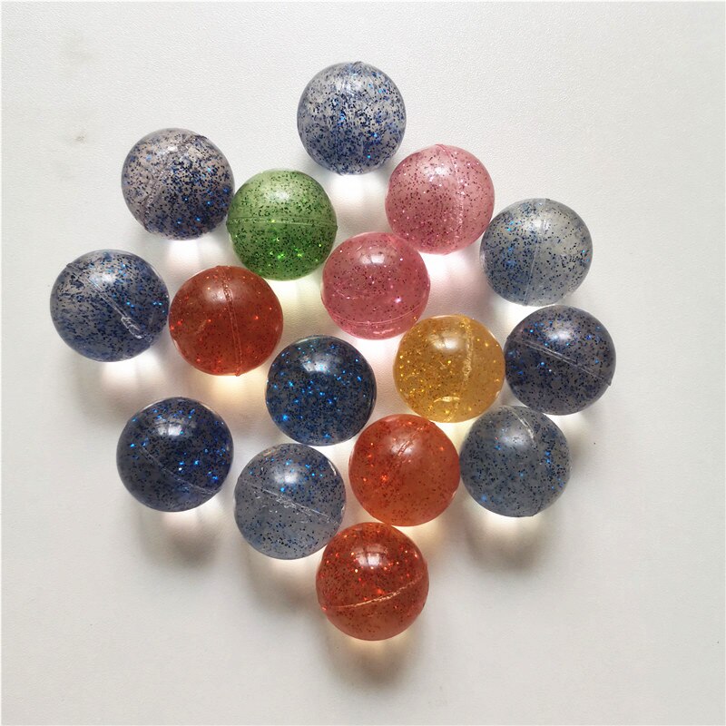 Bolas de rebote de goma para niños, 10 unidades, 3CM, brillantes, hinchables, para saltar, malabares, juegos deportivos al aire libre