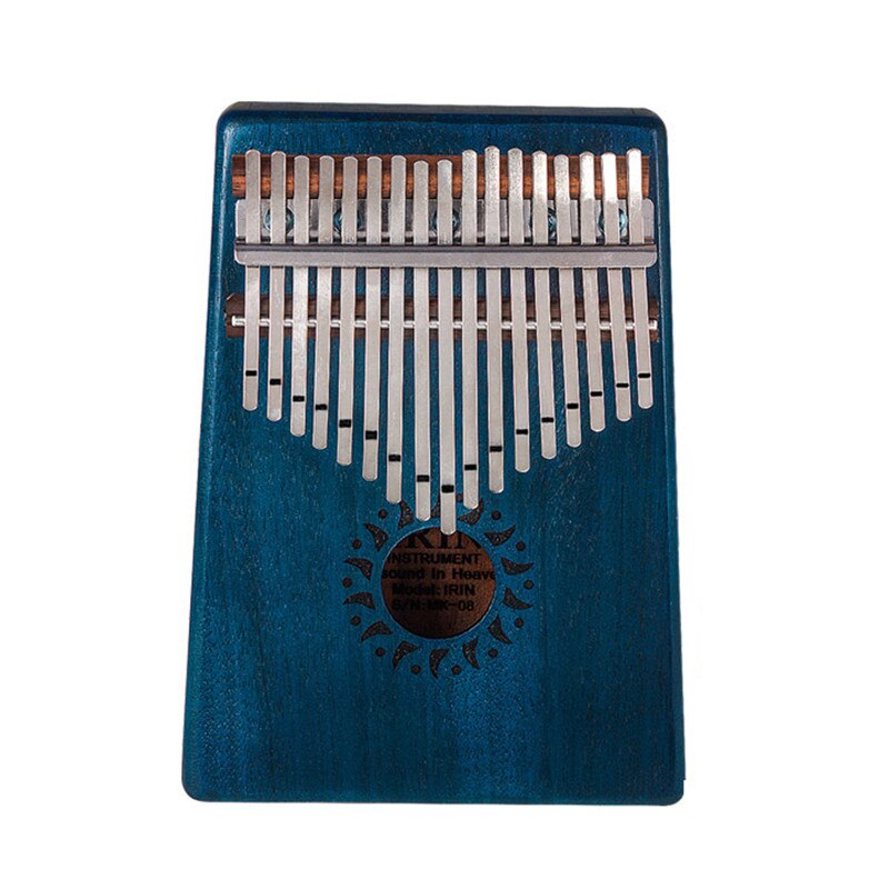 Irin 17- toetsen kalimba duimpiano acaciahout schokbestendige duimpiano met karinba-doos stemapparaat vingerbescherming handleiding voor beginners