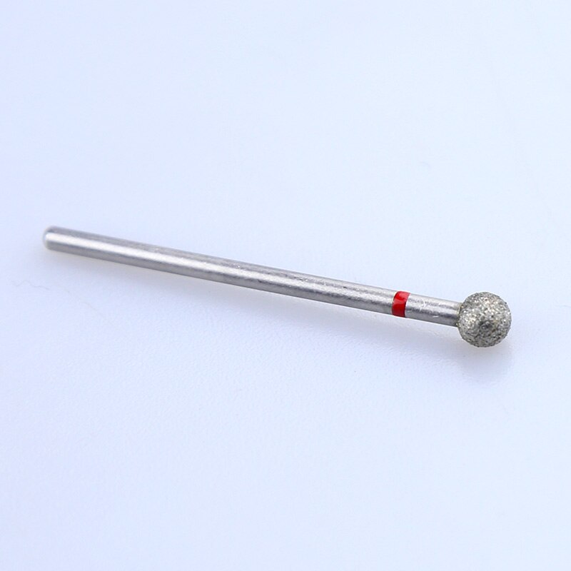 Taladro de uñas cortador de diamantes para aparatos de manicura para máquina de manicura fresadora para uñas boquilla para manicura pedicura: 5.0mm