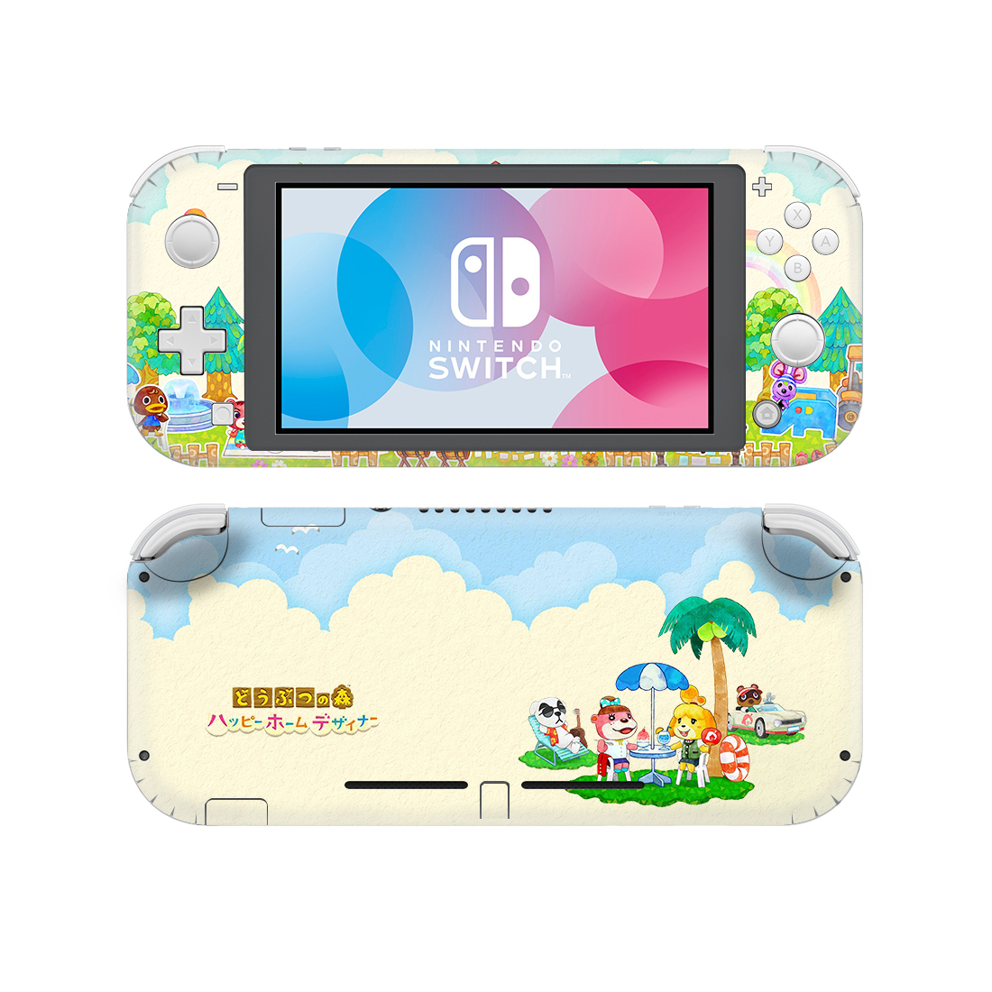 13 estilos de pegatina de piel de vinilo de estilo de Cruce de Animales para Nintendo Switch Lite NSL película protectora pegatina cubierta L1154