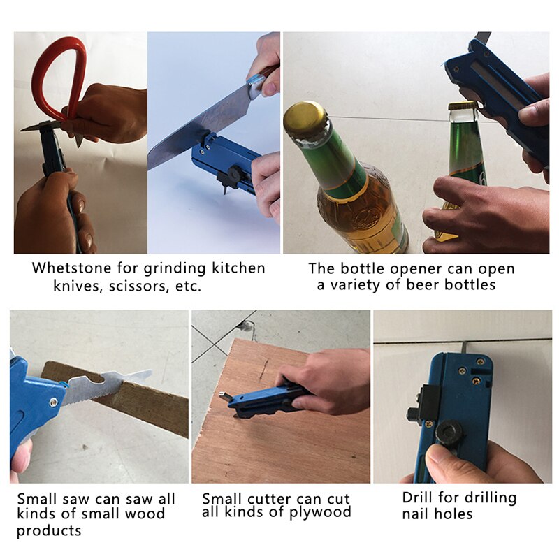 Multifunction Glass Tile Cutter Glass Cutter MetalCutting Kit Tool With Measure Ruler