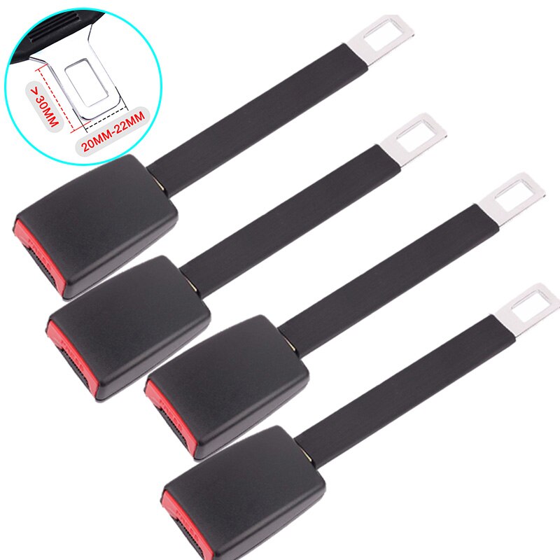 Universal Seat Belt Extender Staal Autogordel Gesp Voor 20-22Mm Tong Autogordel Clip Uitbreiding plug Gesp Seat Belt: Oranje