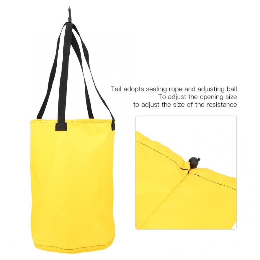 Adjustable Swimming Resistance Training Water Bag Strength Exerciser Drag Parachute Adults Children Floating Oxford Swim Trainer