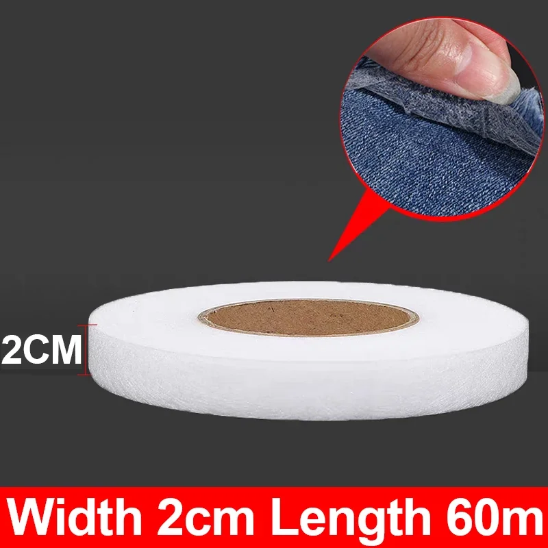 Dubbelzijdig Niet-geweven Broek Zoom Tape Zelfklevende Rand Verkort Plakken Tapes Diy Kleding Gordijnen Repareren Naaien accessoires: M / CAMEL