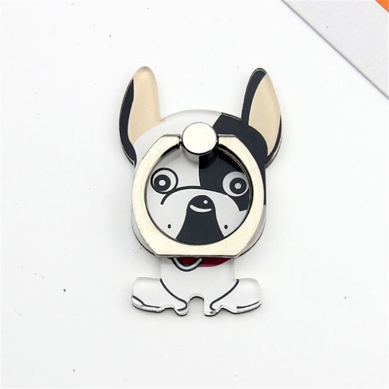 UVR Sheepdog Mobile Phone Stand Holder Dog Bulldog Finger Ring Mobile Smartphone Phone Holder Stand For iPhone Xiaomi All Phone: F