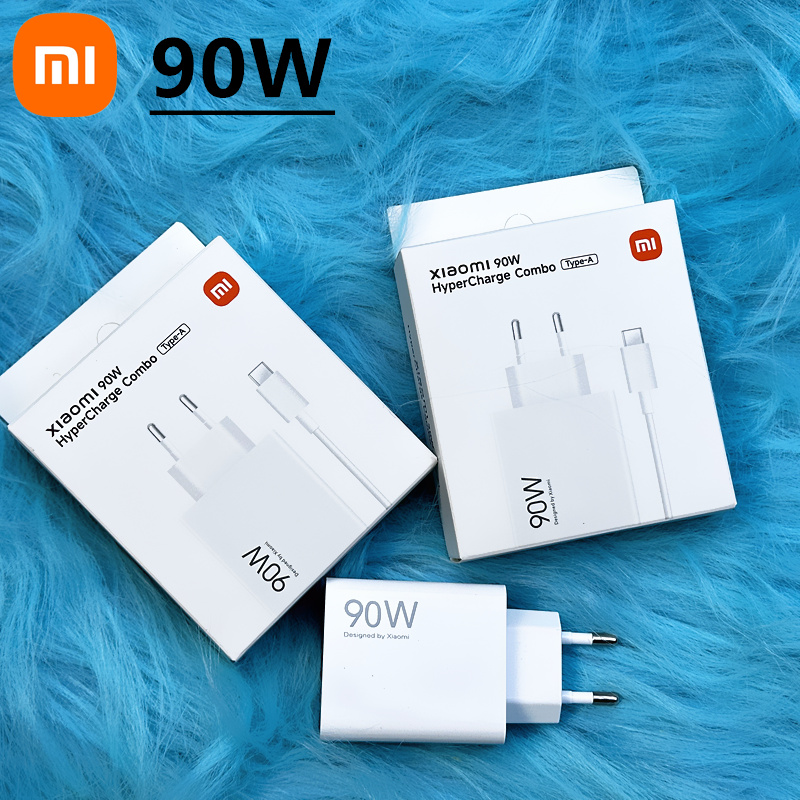 Chargeur Mi Xiaomi 90w Usb C charge hyper rapide compresseur 90 watts Xiao Mi Turbo 4 Poco F7 Pro X7 15 Ultra 14 13 Redmi Note 12