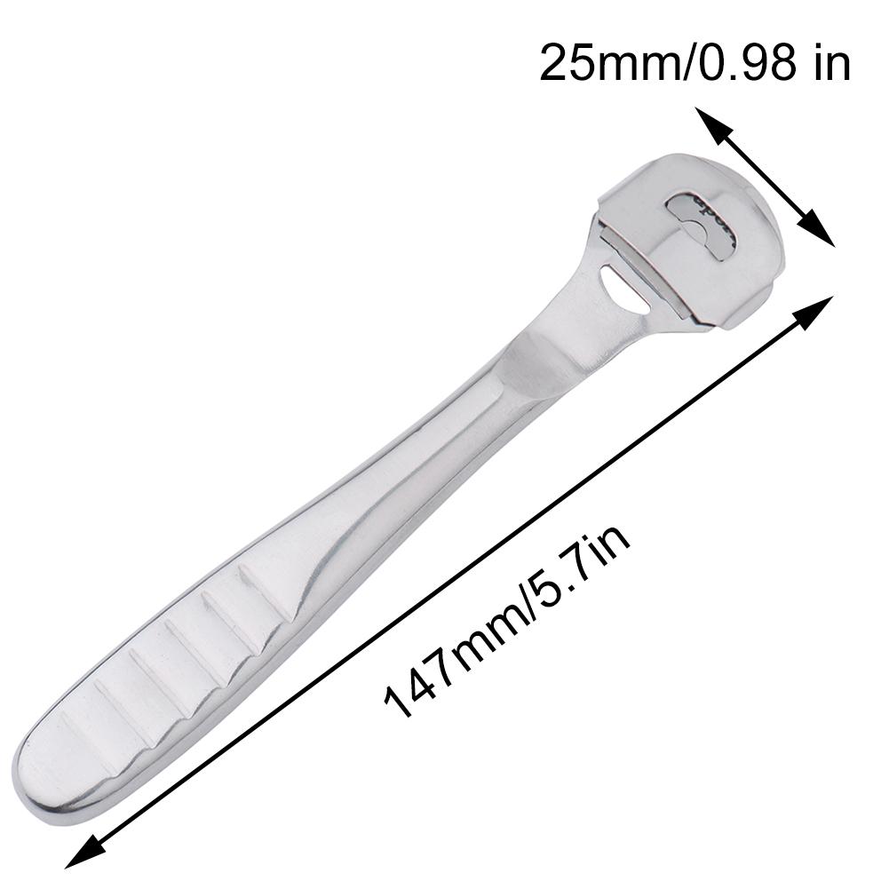 Leather Thinning Knife Stainless Steel Peeler Leather Cutting Tool with 10 Blades #CO