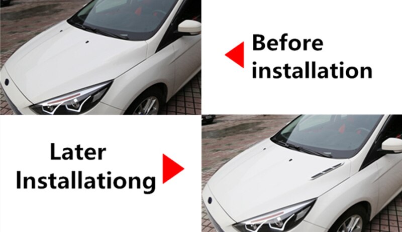 Maska samochodu dekoracji samochodu rekina skrzela powietrza naklejka na nawiew dla Chrysler Aspen Pacifica PT krążownik Sebring miasto kraj