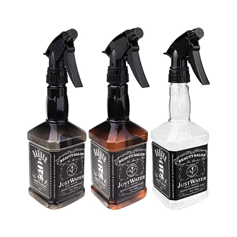 1pc lege spuitflessen hervulbare spuitfles met trekker voor haarverzorging, salonverzorgingstools, waterverstuiver voor etherische olie,: Default Title