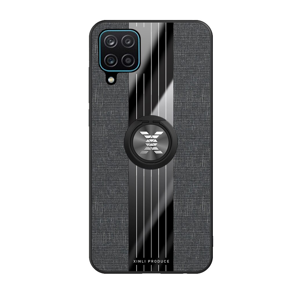 For Samsung Galaxy A12 Case Samsung A12 Cover Hybrid Silicone + TPU Cover Phone Case For Samsung Galaxy A12 5G A125F Case: Black