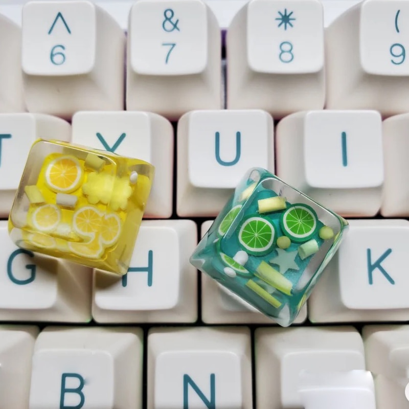 Moules en Silicone pour capuchon de clé de clavier mécanique de jeu, moule de moulage en résine époxy cristal pour bricolage, outils de fabrication artisanale faits à la main 1 pièces