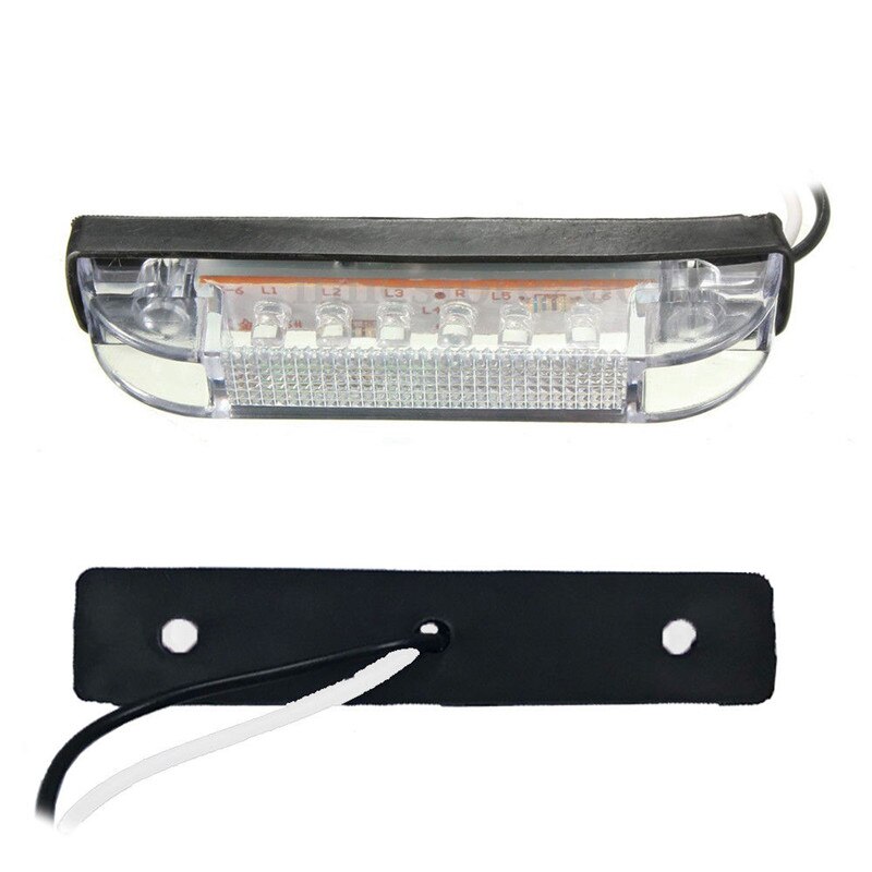 10 Pcs Witte Boot Licht Navigatie Led Verlichting Waterdichte Marine Utility Strip Bar Side Marker Licht