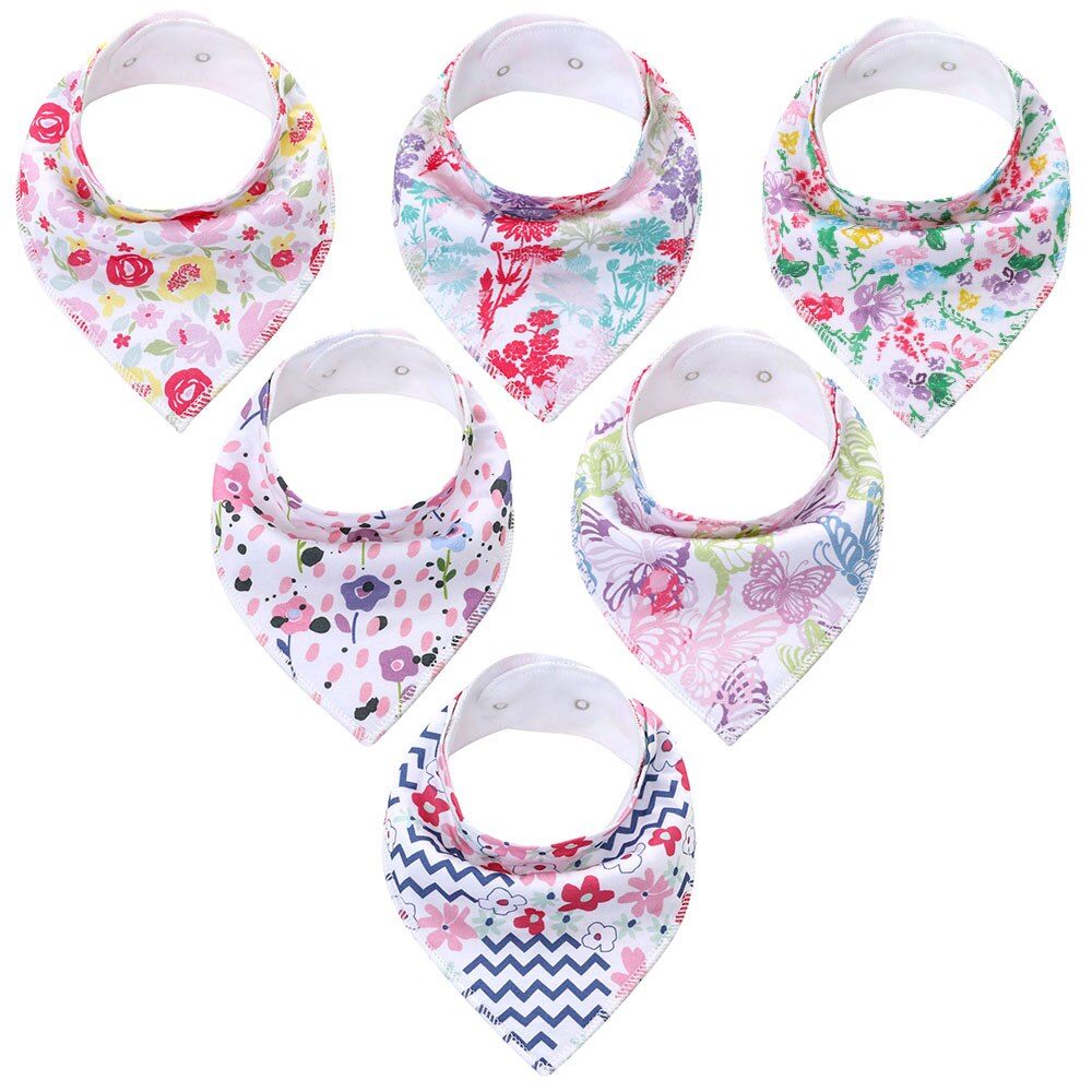 100% organische Baumwolle Baby Lätzchen Neugeborenen Baby Bandana Lätzchen Für Zahnen & Fütterung Unisex Lätzchen Sets Für Mädchen & Jungen: 619