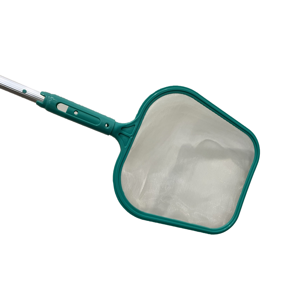 Pool Supply Professioneel Zwembad Bladskimmer Net en Bladhark Net Set met Paal - Reinigt vuil snel uit, zwembadreiniging