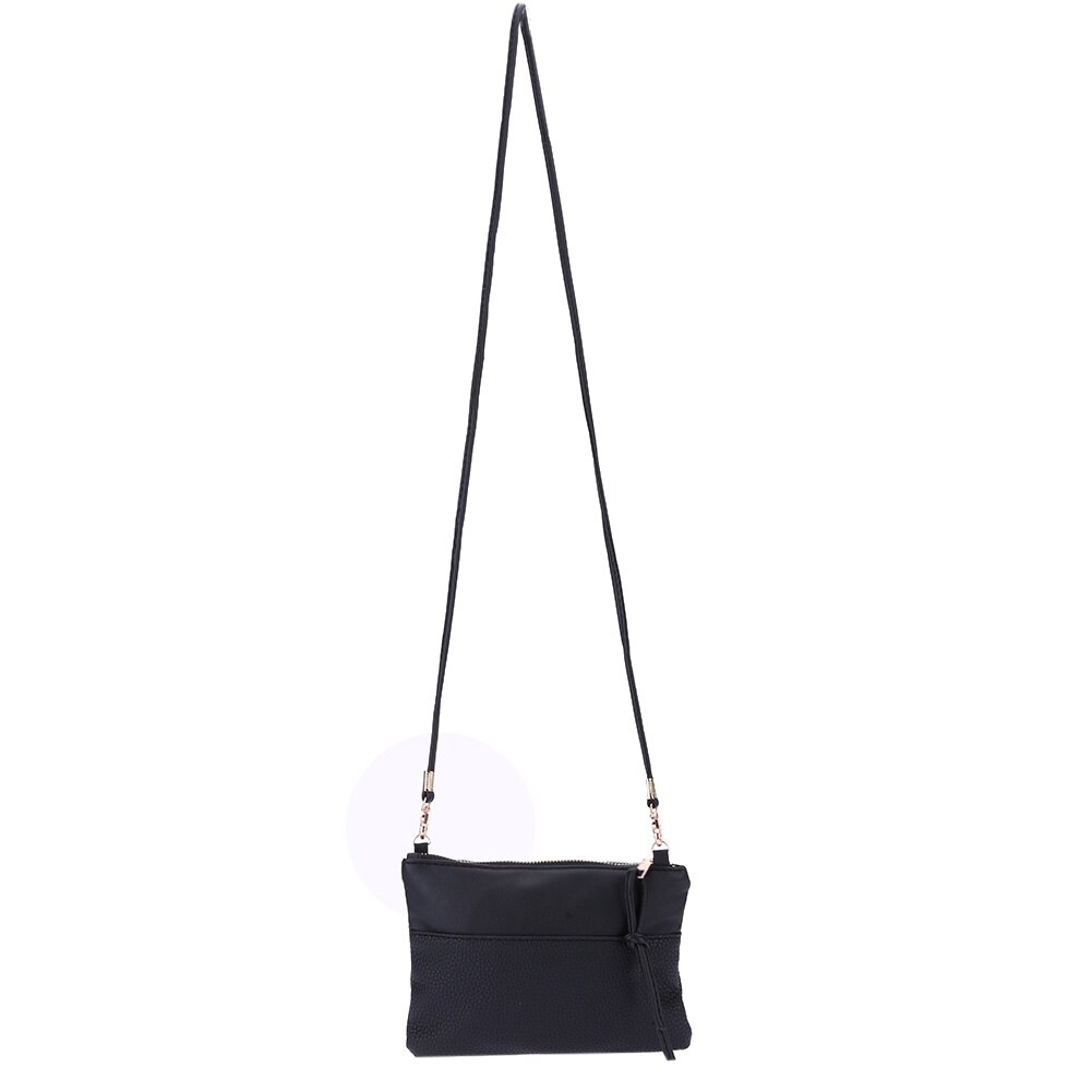 Tasker til kvinder pu læder litchee mønster små skuldertasker kvindelige kvinder rejser afslappet messenger tasker crossbody tasker