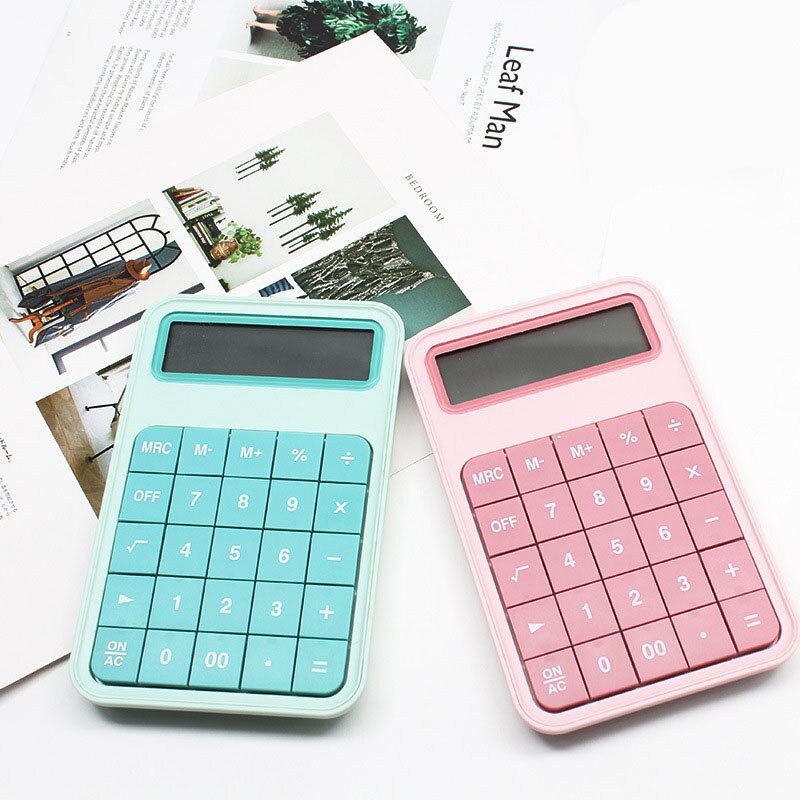 Calculator Office Simple Dedicated Calculator Small Portable Portable Multifunction Large Screen Big Button Calculator