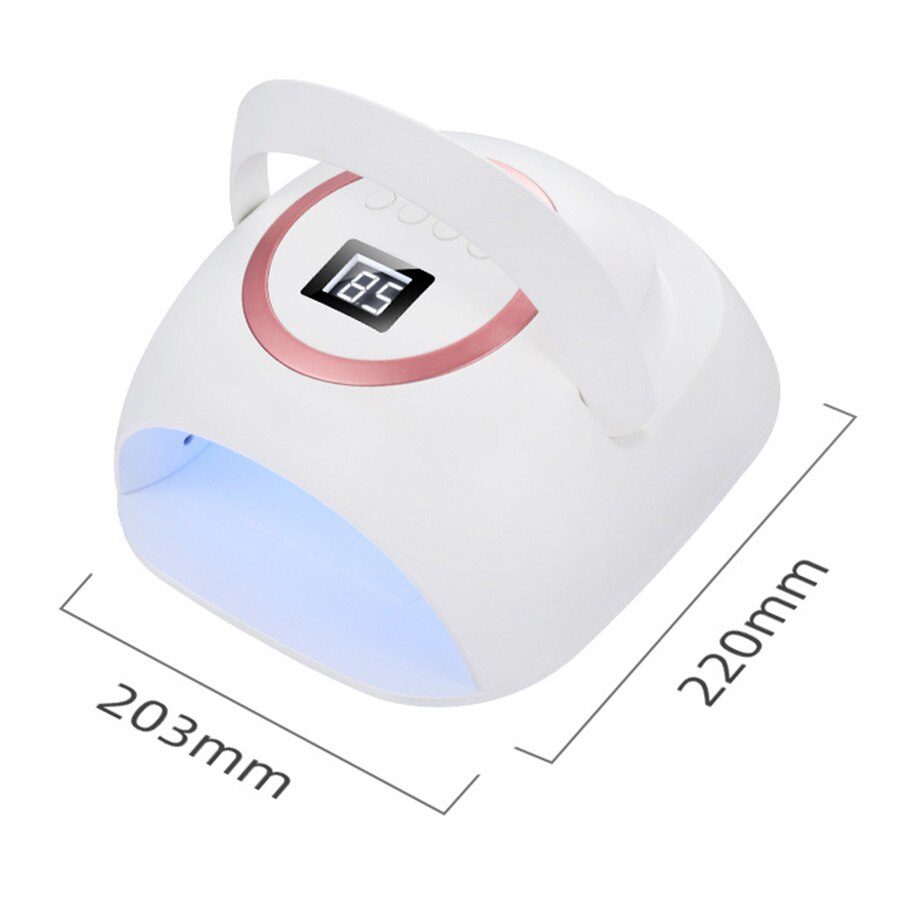 Rechargeable Wireless Nail LED Lamp Cordless Nail Art Lamp Gel Polish Dryer Blue Light UV Nail Lamp