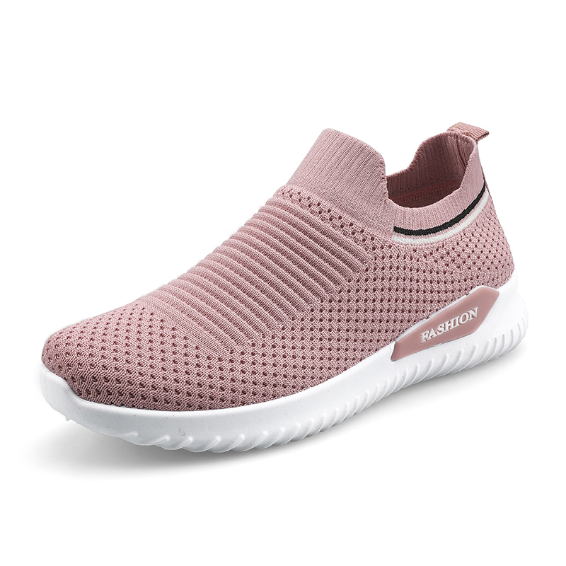 tennis Shoes for Women Pink black Sport Sneakers Woman Platform Breathable Sports Walking Shoes Height Increase trainers: Pink / 6