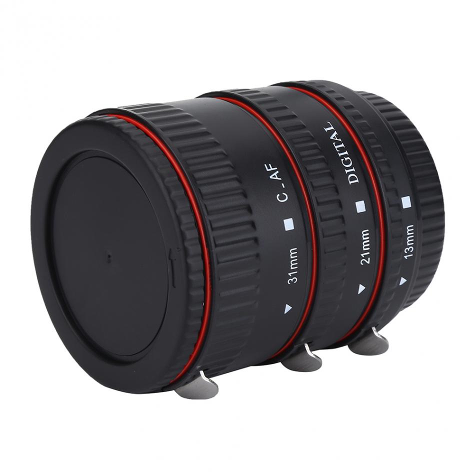 Autofocus Macro Extension Lens Adapter Buis Ringen Set 13/21/31Mm Camera Lens Voor Canon eos Ef Mount
