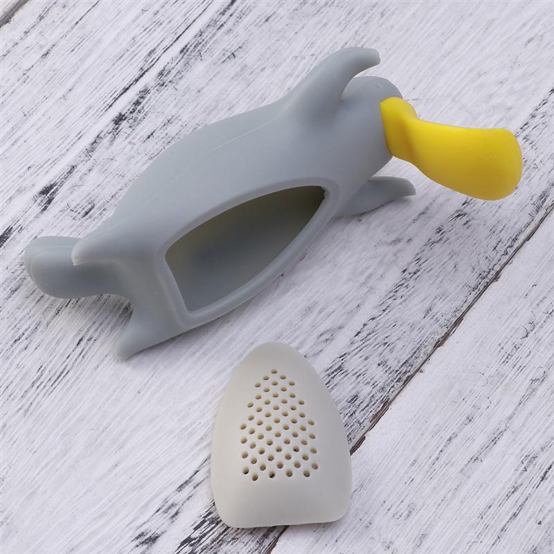 1PC Platypus Tea Infuser Reusable Cute Loose Leaf Tea Strainer Filter Diffuser Silicone Kitchen Tools Gadgets