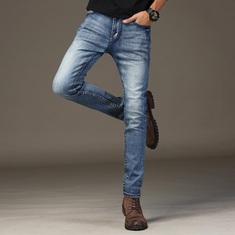 Jeans tøj hip hop revet højtaljet skinny denim lige biker jeans plus størrelse