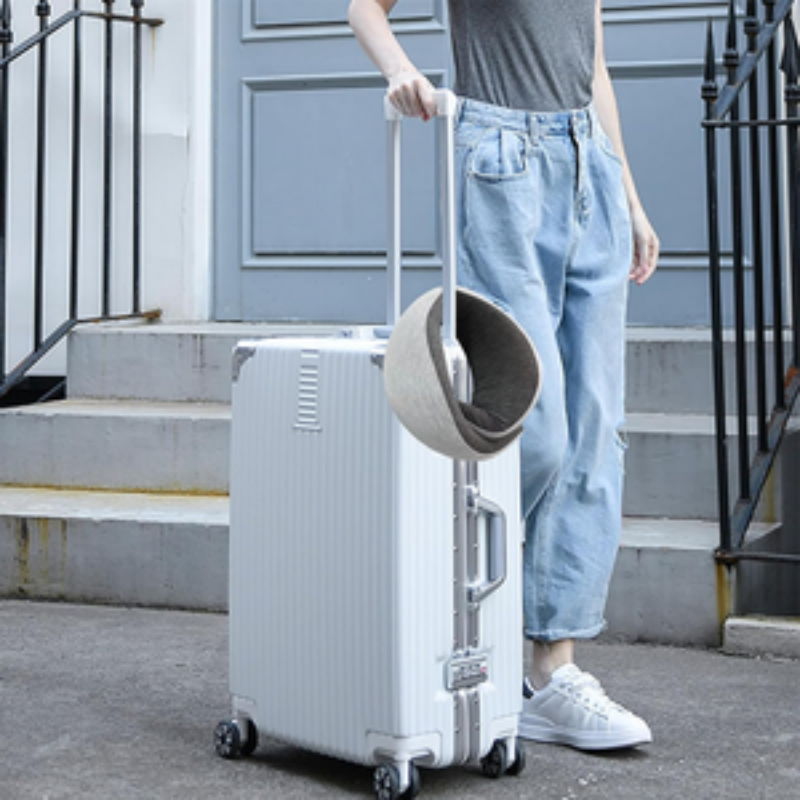 Almohada de viaje para el cuello, cojín para el cuello de viaje, almohada de viaje duradera en forma de U, almohada de avión no deformada