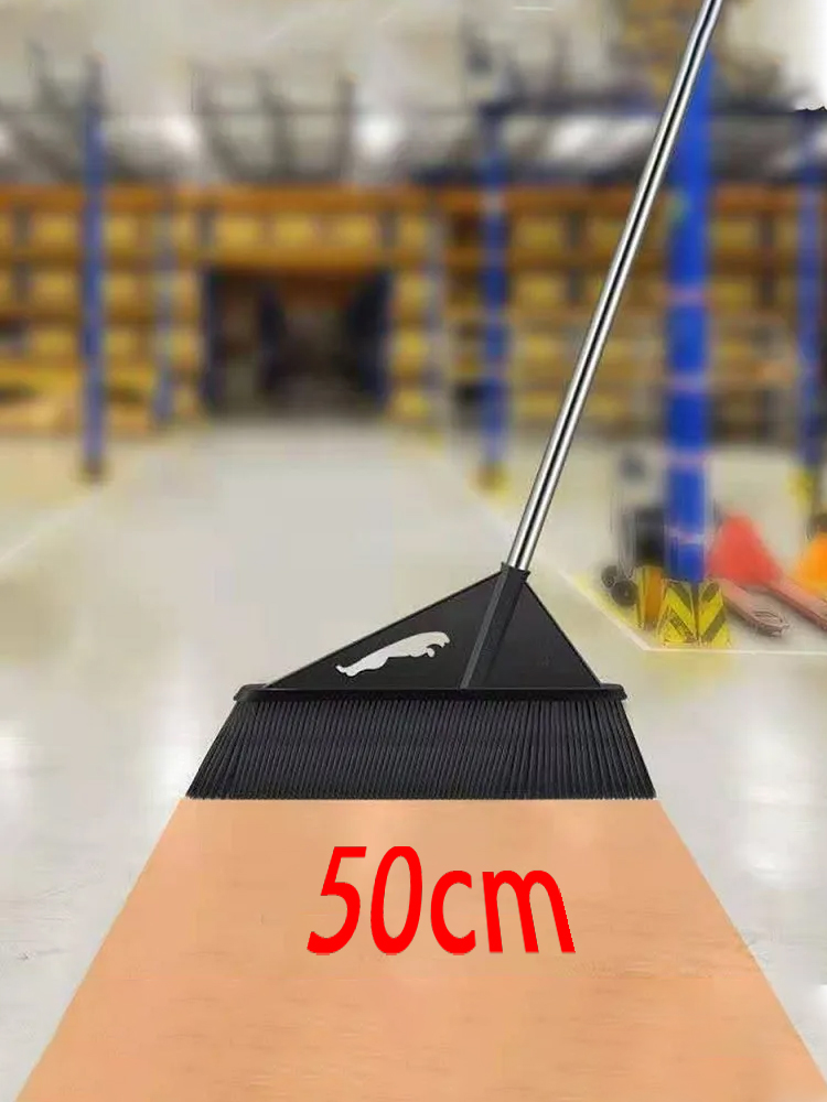 50cm vassoura de poeira jardim mão squeeze mop ferramentas limpeza doméstica escova varredura coletor lixo armazém fábrica selecionador mágico