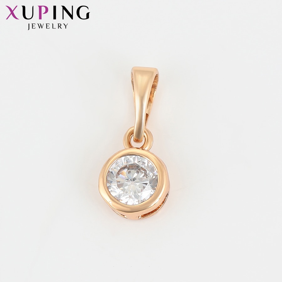 Xuping Exquisite Romantic Round Shape Pendant for Women Temperament Nice Synthetic Cubic Zirconia Family S233-35988