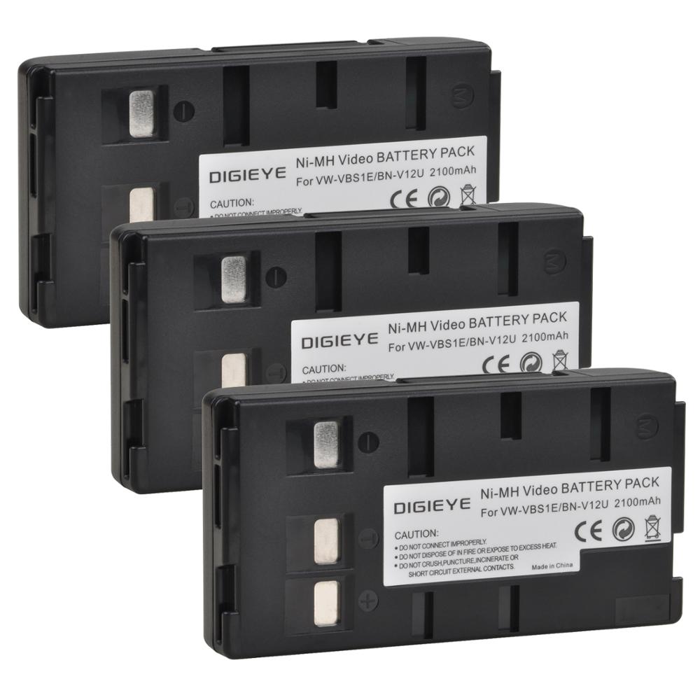 Batería de videocámara de 2100mah, BN-V12U de VW-VBS1E para JVC BN-V10U, BN-V11U,BN-V12U,BN-V14U,BN-V15,BN-V18U, BN-V22U,BN-V24U
