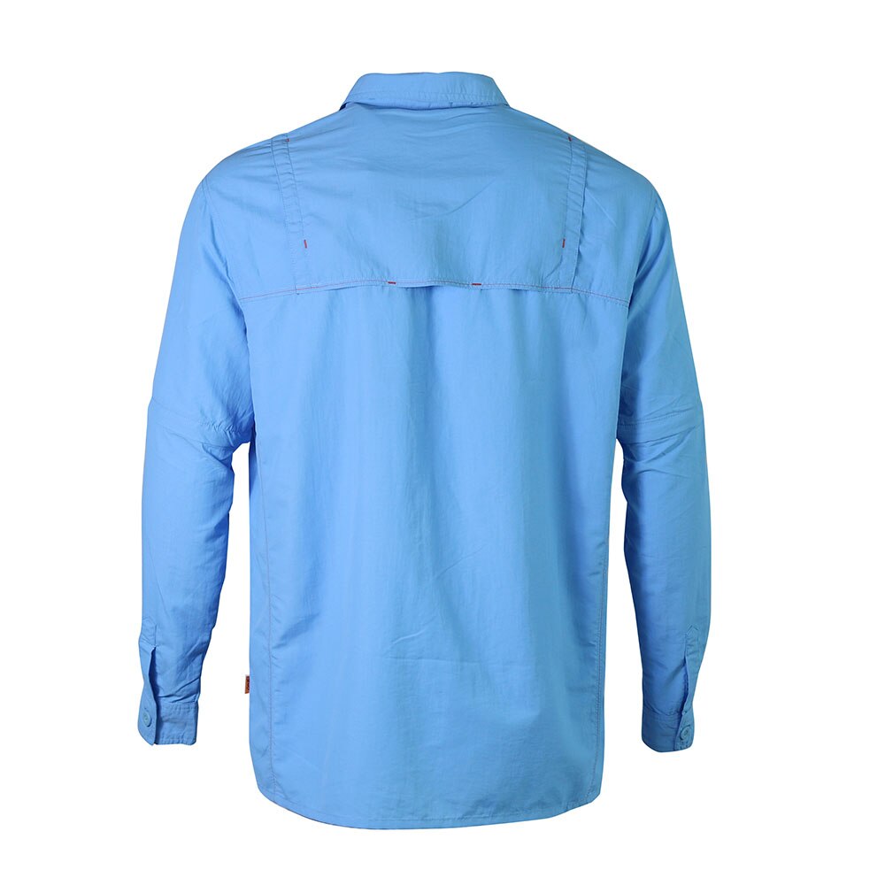Camisa de pesca de secado rápido para hombre, ropa de rendimiento para exteriores, UPF45, UV, talla de EE. UU., M-2XL