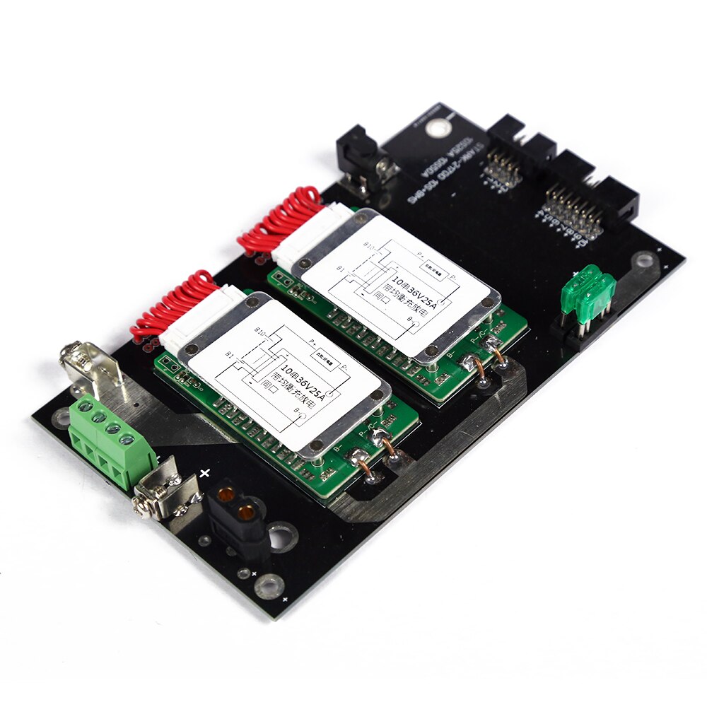 36V Power Muur 21700 Batterij Houder 21700 Power Bank Case 10S Bms Lithium Batterij Balancer 25A 50A 21700 opbergdoos 21700 Pack