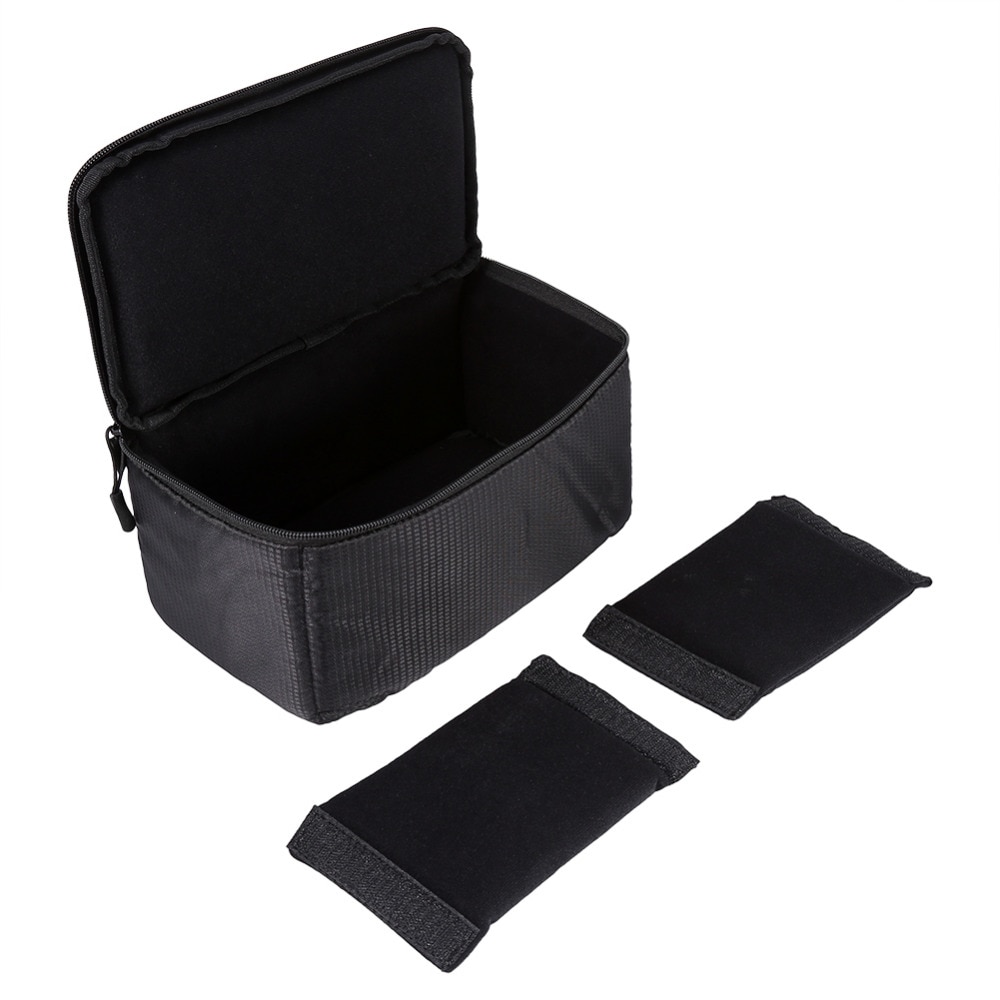 Black DSLR Partition Padded Camera Bag Insert Case Divider Waterproof built-in Insert Camera Bag