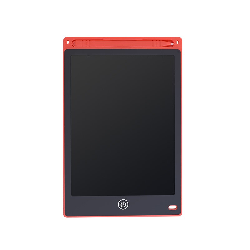 Tablette d'écriture LCD à écran couleur magnétique 8.5/10/12 pouces tablette graphique numérique effaçable électronique pour tablette à dessin/tablette/conseil: Color lock 8.5 Red