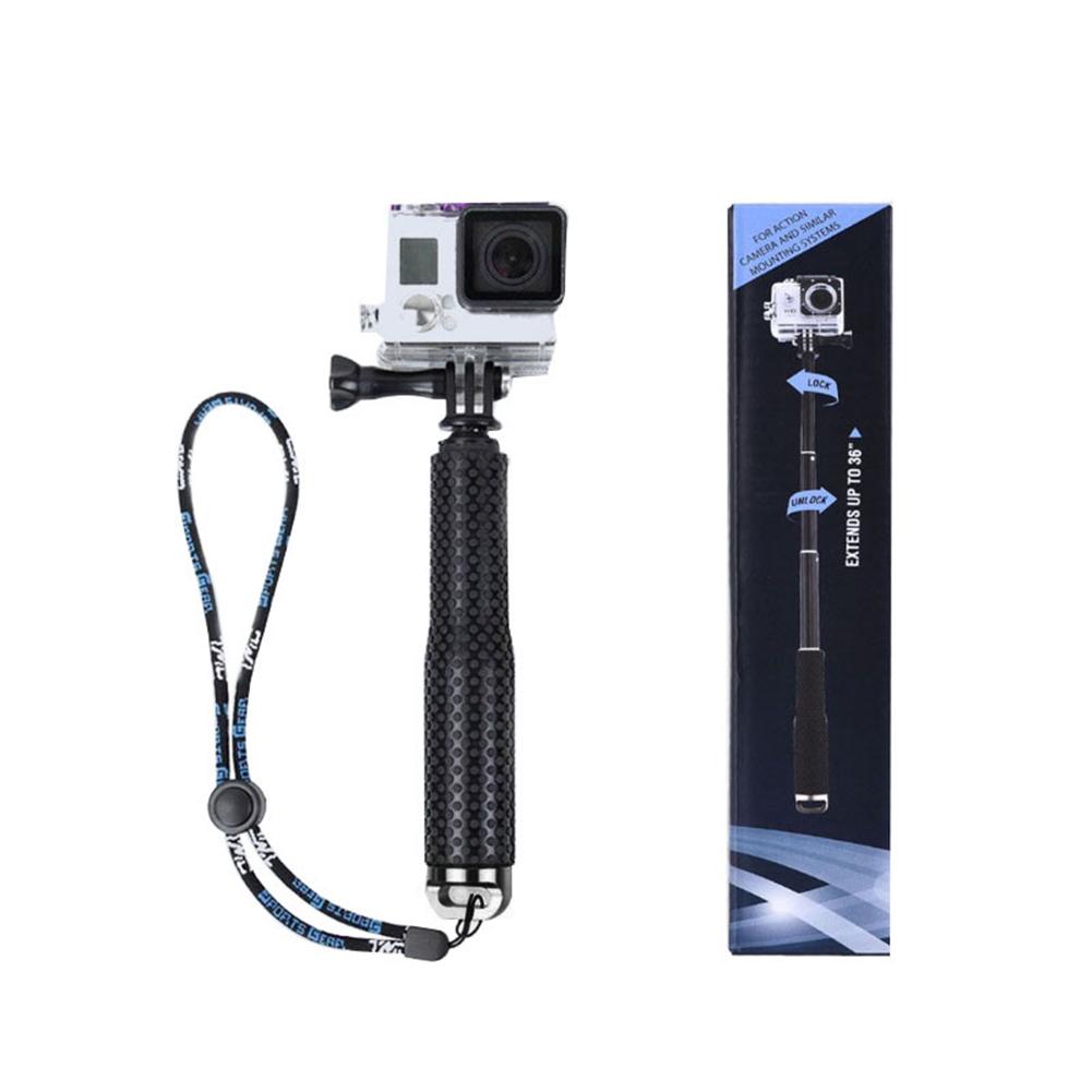 Selfie Stok 19 Inch Waterdichte Hand Grip Uitschuifbare Handvat Monopod Verstelbare Pole Compatibel Met Afstandsbediening Sluiter Voor Duiken