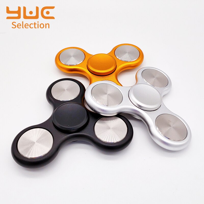 YUC Matte Alloy Hand Spinner Mute Bearing R188 Metal Finger Spinner Advanced feel Relief Stress Toy Kids Finger Fidget Spinner