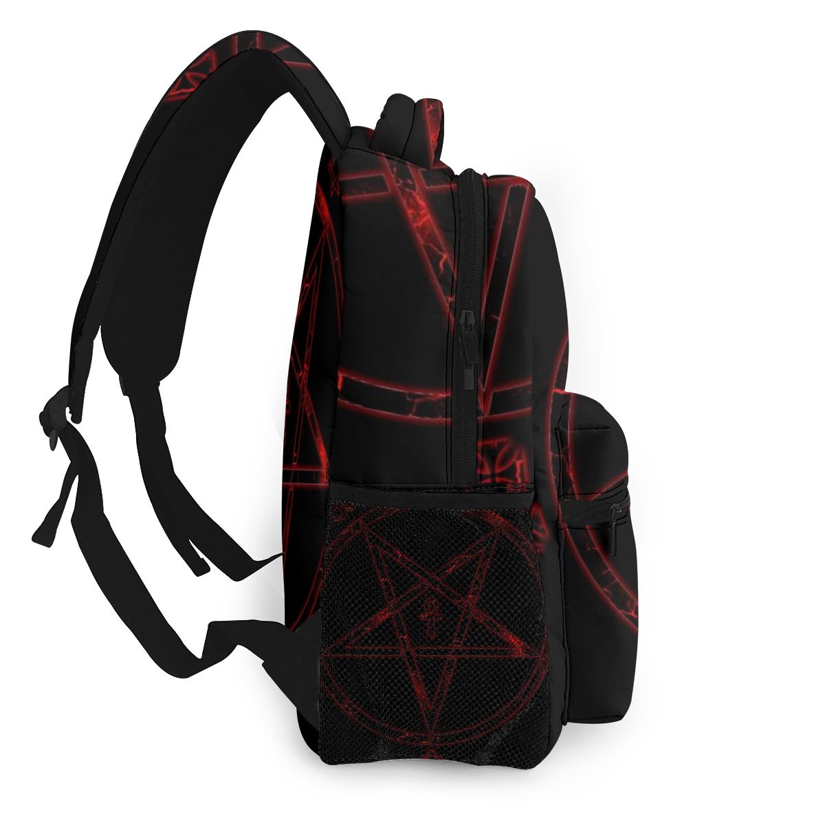 Backpack Casual Travel Bag Pentagram Print School Bag Shoulder Bag For Man Woman Bagpack