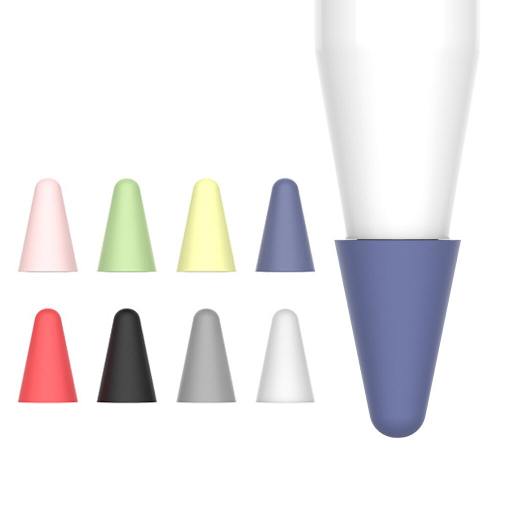 8 pièces remplacement stylet pointe stylo Nibs couverture Compatible pour iPad Pro pour Apple crayon 1/2 accessoires: D