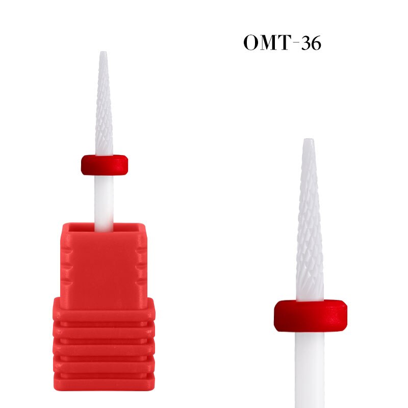 Fraise pour manucure et pédicure moulin Machine électrique pour ongles mèches de perceuse à ongles électrique Nail Art moulin outils de vernis à ongles: OMT-36