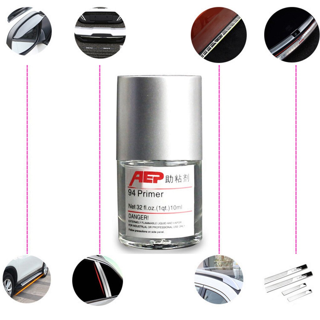 1PC94 Primer Double-sided Adhesive Adhesion Promoter Adhesive 10ml Adhesives Car Door Styling For Tape Multifun 123