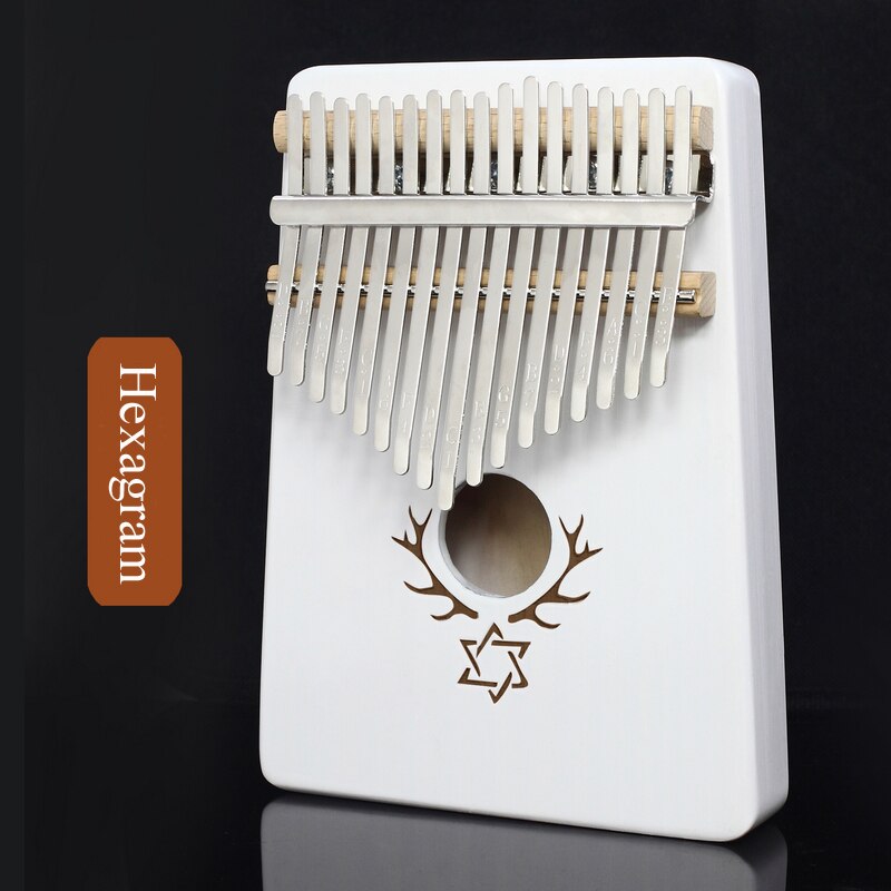 17 Keys Kalimba Mahogany Thumb Piano Reed 17 Key Music Keyboard Mini Piano High Wooden African Kalimba Finger Piano: G