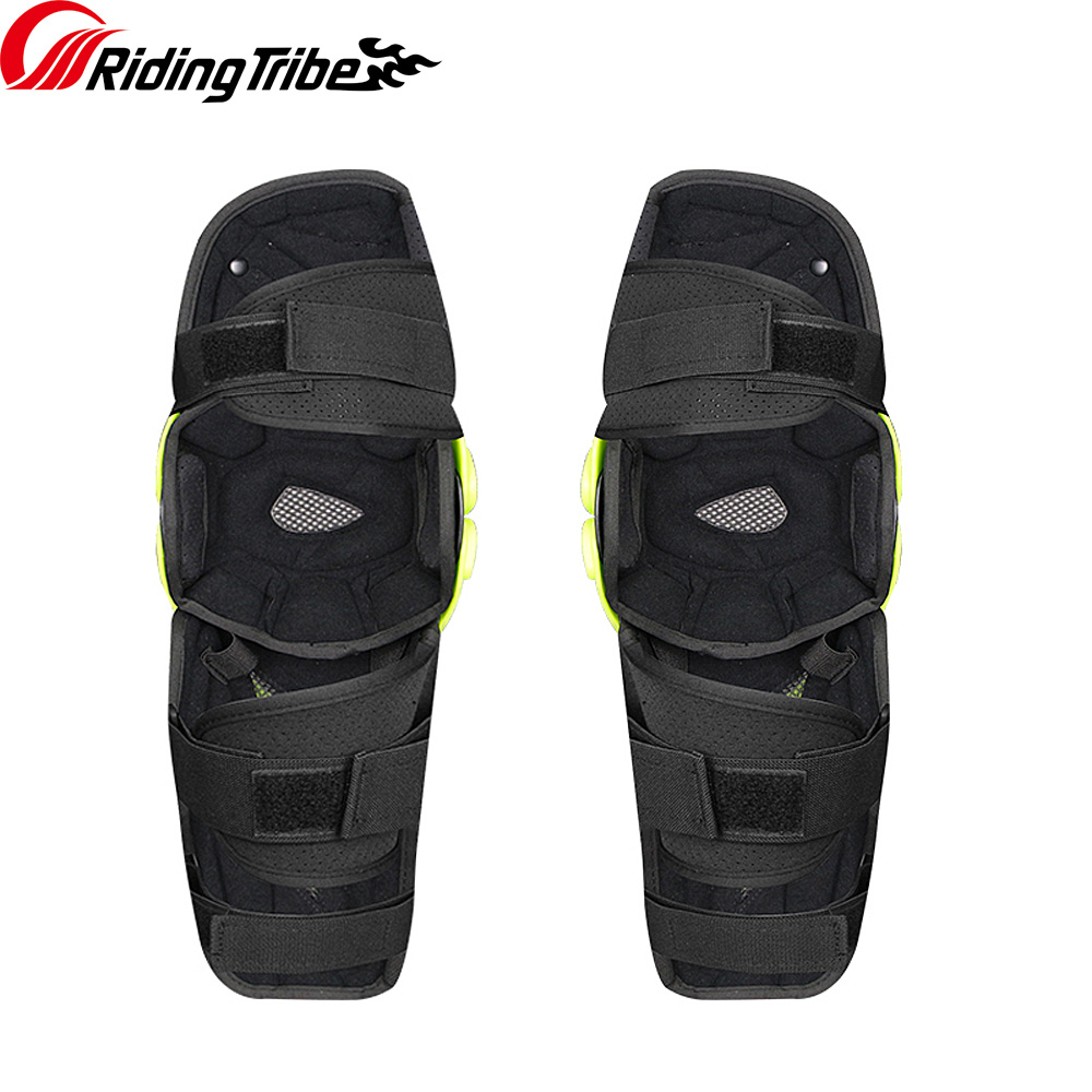 3 Farben PRO-BIKER Motorrad-Knieschützer Knieschieber Motosiklet Knie Schutzausrüstung Protector Guards Kit